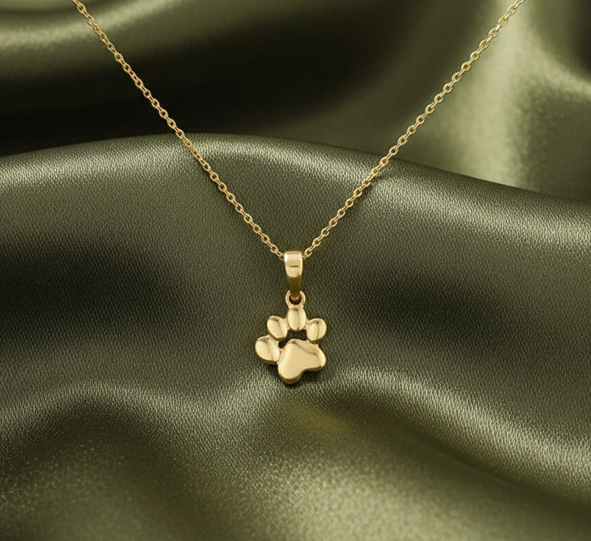 🐾 print necklace #63