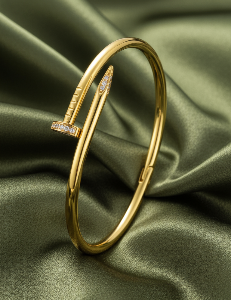 Nail cuff bracelet #64