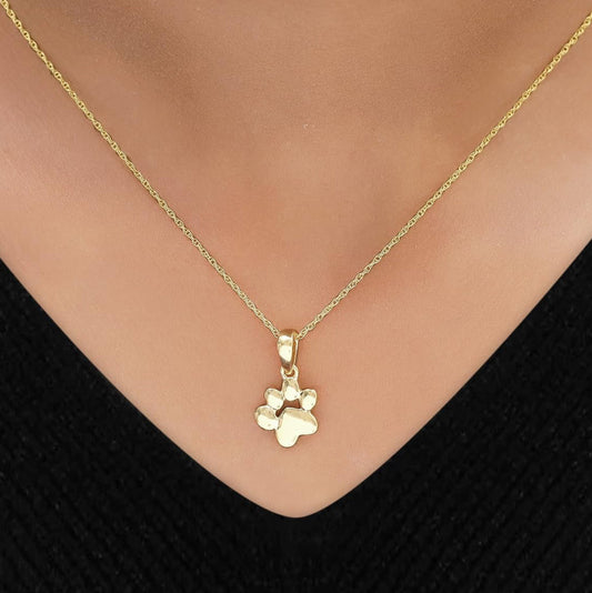 🐾 print necklace #63