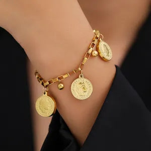 Dubai coin bracelet #127